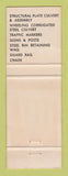 Matchbook Cover - Northern Culvert Company Cadillac MI pinup WORN