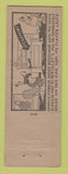 Matchbook Cover - Wrigley's Spearmint Gum WEAR