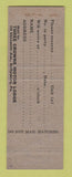 Matchbook Cover - Three Crowns Motor Lodge Gettysburg PA