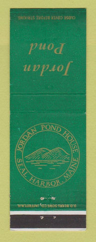 Matchbook Cover - Jordan Pond House Seal Harbor ME