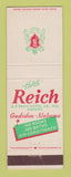 Matchbook Cover - Hotel Reich Gadsden AL