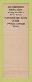 Matchbook Cover - Houston Hotel Dothan AL
