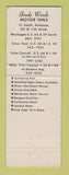 Matchbook Cover - Trade Winds Motor Inn Best Western Tulsa Oklahoma City OK