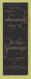 Matchbook Cover - Hotel Sovereign Cleveland OH WEAR