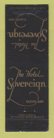 Matchbook Cover - Hotel Sovereign Cleveland OH WEAR