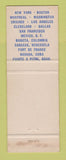 Matchbook Cover - Air France Airline