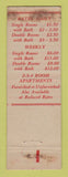 Matchbook Cover - Hotel Tracy Philadelphia PA WEAR