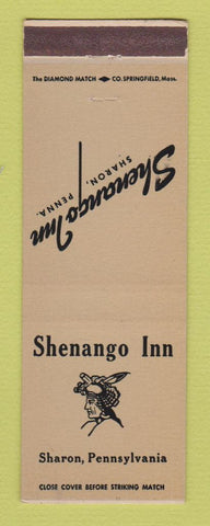 Matchbook Cover - Shenango Inn Sharon PA