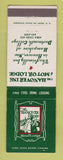 Matchbook Cover - Hanover Inn Motor Lodge Hanover NH