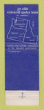 Matchbook Cover - Colonial Inns of America WA OR ID