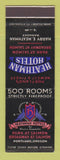 Matchbook Cover - Heathman Hotels Portland OR