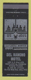 Matchbook Cover - Del Rancho Motel Portland OR