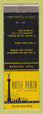 Matchbook Cover - Hotel Plaza San Francisco CA
