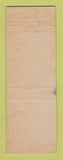 Matchbook Cover - Hotel Plaza San Francisco CA