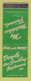 Matchbook Cover - Doyle's Main Motors Rochester NY Studebaker WEAR