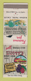 Matchbook Cover - Knott's Berry Farm and Ghost Town Buena Park CA WEAR