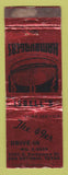 Matchbook Cover - The 49er Drive In San Antonio TX WORN