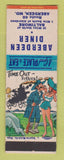 Matchbook Cover - Aberdeen Diner MD hillbilly