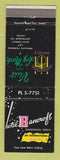 Matchbook Cover - Hotel Bancroft Saginaw MI