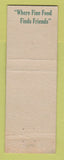 Matchbook Cover - Hotel Langwell Elmira NY