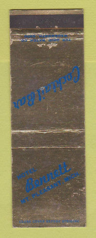 Matchbook Cover - Hotel Bennett Mount Pleasant MI
