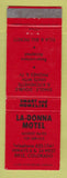 Matchbook Cover - La Donna Motel Rifle Colorado