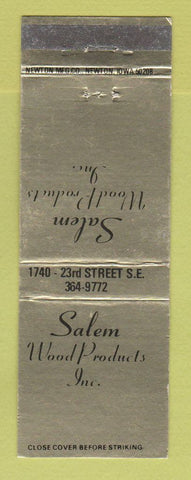 Matchbook Cover - Salem Wood Products Salem OR