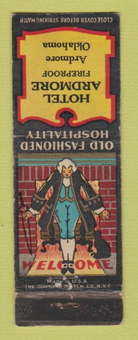 Matchbook Cover - Hotel Ardmore OK WEAR