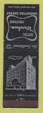 Matchbook Cover - Hotel Wareham Manhattan KS