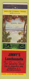 Matchbook Cover - Jimmy's Luncheonette Jamaica LI NY