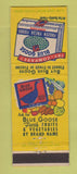 Matchbook Cover - Blue Goose Frozen Foods
