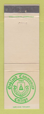 Matchbook Cover - Oakland Community College WEAR