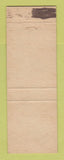 Matchbook Cover - Hotel State College PA
