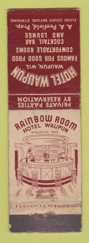 Matchbook Cover - Hotel Swaupun WI Rainbow Room