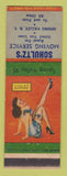 Matchbook Cover - Schultz's Moving Service Spring Valley NY pinup