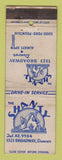 Matchbook Cover - The Shanty Restaurant Denver Colorado WORN