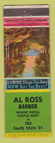 Matchbook Cover - Al Ross Barber Shop Chicago? WEAR