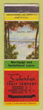 Matchbook Cover - Suburban Trust Company Cranford Garwood Scotch Plains NJ WEAR