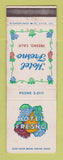 Matchbook Cover - Hotel Fresno CA