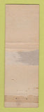 Matchbook Cover - Blue Fox Cafe Cocktail Lounge Ketchikan AK POOR BACK
