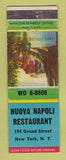 Matchbook Cover - Nuova Napoli Restaurant New York City WEAR