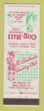 Matchbook Cover - Cog Hill Country Club Lemont IL