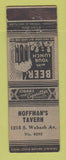 Matchbook Cover - Hoffman's Tavern Chicago? WEAR