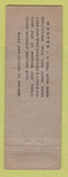 Matchbook Cover - Hoffman's Tavern Chicago? WEAR