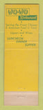 Matchbook Cover - Ho Ho Chinese Restaurant New York City