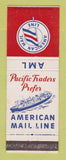 Matchbook Cover - American Mail Line Shipping freight
