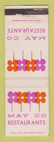 Matchbook Cover - May Company Restaurants WEAR