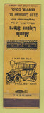 Matchbook Cover - Alanis Liquor Store Denver Colorado WEAR