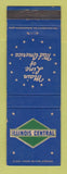 Matchbook Cover - Illinois Central Railroad