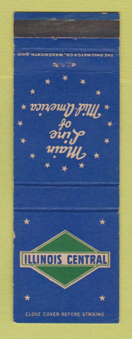 Matchbook Cover - Illinois Central Railroad